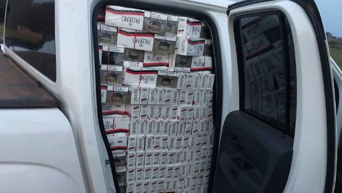 Polícia prende três homens com 370 caixas de cigarros em Joaquim Távora