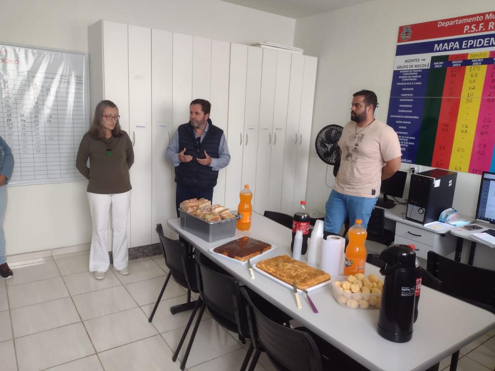 Wenceslau Braz promove café para equipes da UBS rural