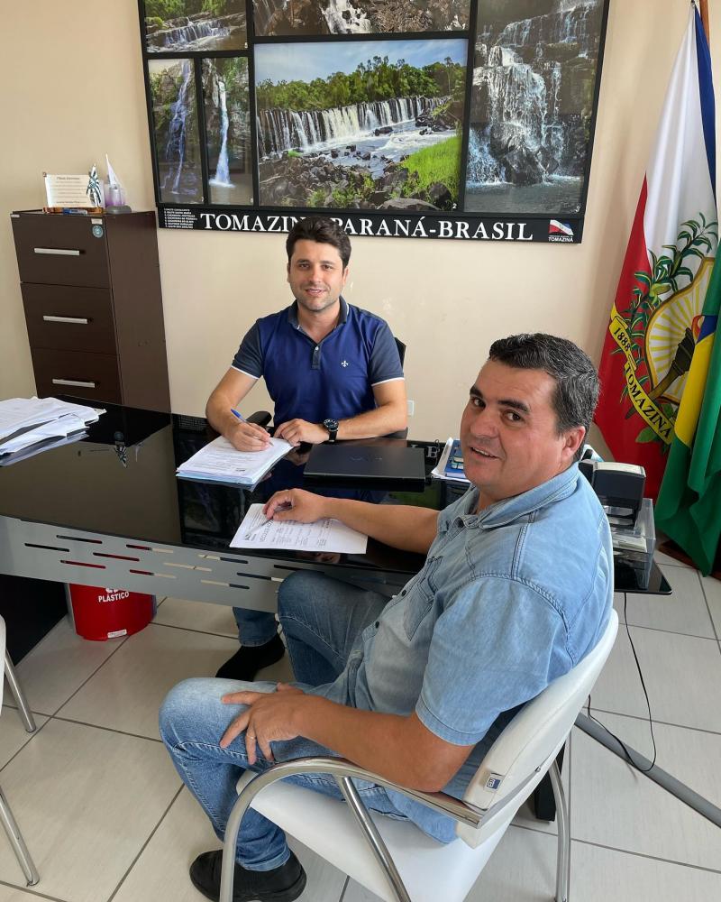 Flávio Zanrosso anuncia novo secretário na prefeitura de Tomazina
