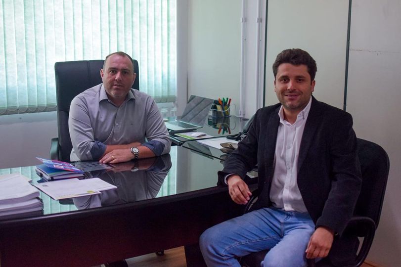 Flávio Zanrosso se reúne com chefe de gabinete da secretaria de Desenvolvimento Sustentável