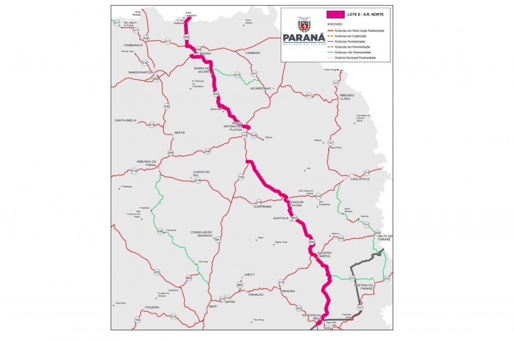 Governo assina contrato para recuperação da PR-092