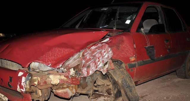 Motociclista fica em estado grave em acidente com carro