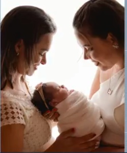 Mulher realiza o sonho da cunhada de ser mãe após ela perder o útero