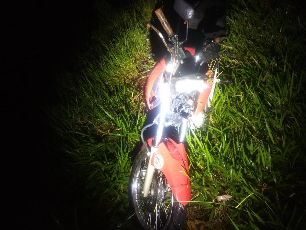 Jovem sofre acidente na PR-092 em Wenceslau Braz