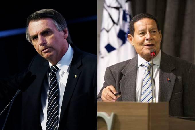 Bolsonaro rebate crítica de Mourão a 13º salário: ‘ofensa a quem trabalha’