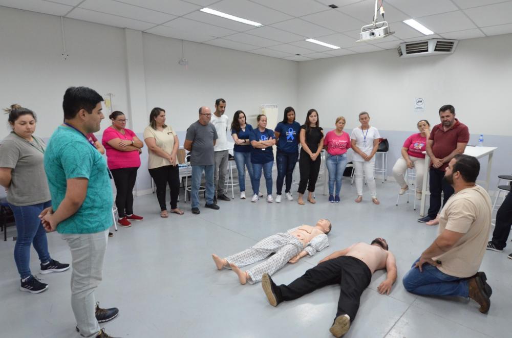 Equipe do PSF Rural de W. Braz passa por treinamento de primeiros socorros
