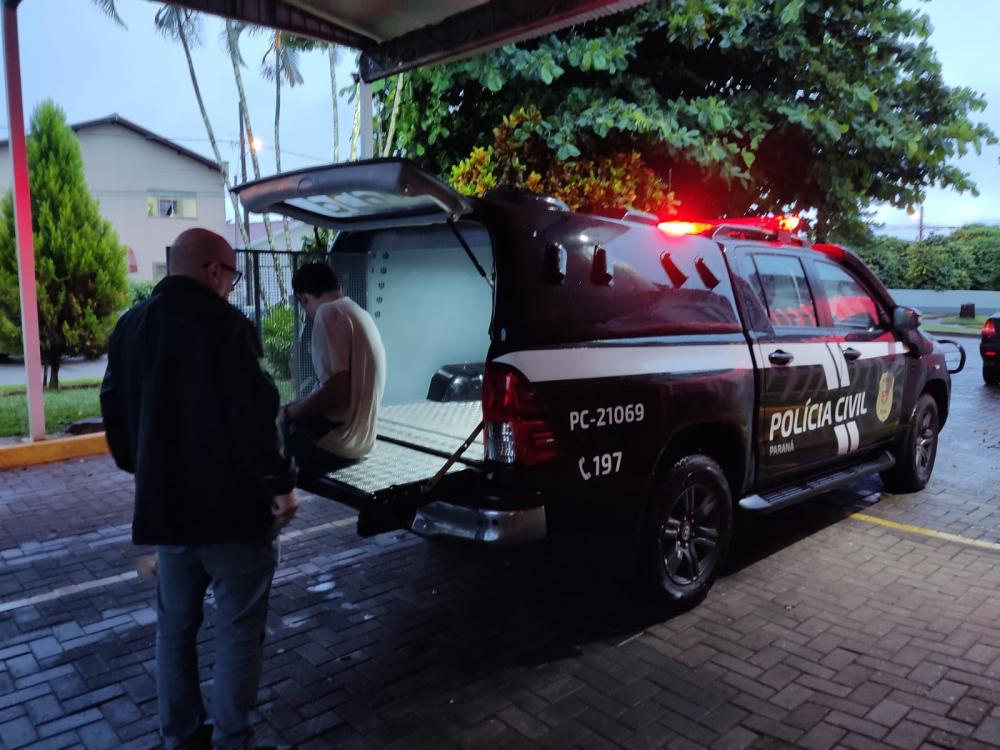 Homem é preso no Norte Pioneiro um dia depois de sair da cadeia