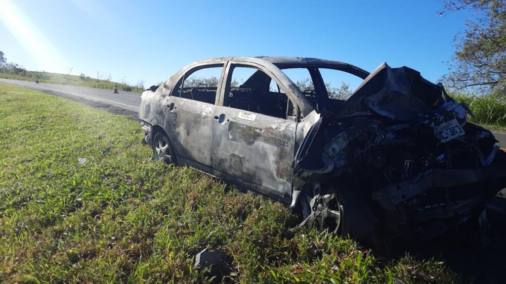 Sepultada em Japira vítima de acidente na PR-272