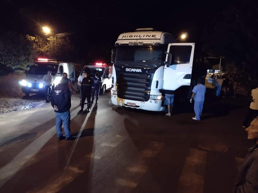 Criança morre atropelada por carreta em no Norte Pioneiro