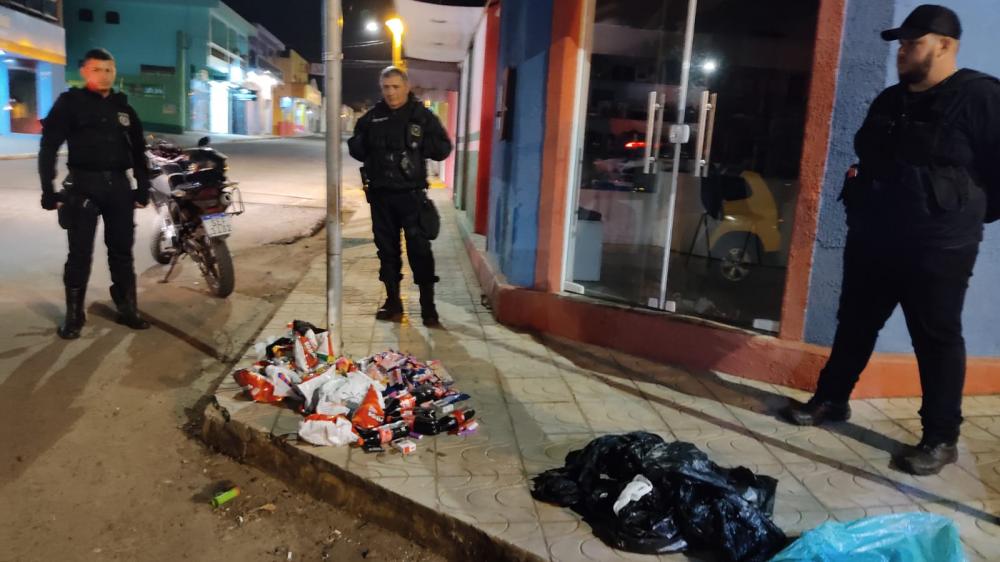 Homem é preso após furtar mercado em Siqueira Campos