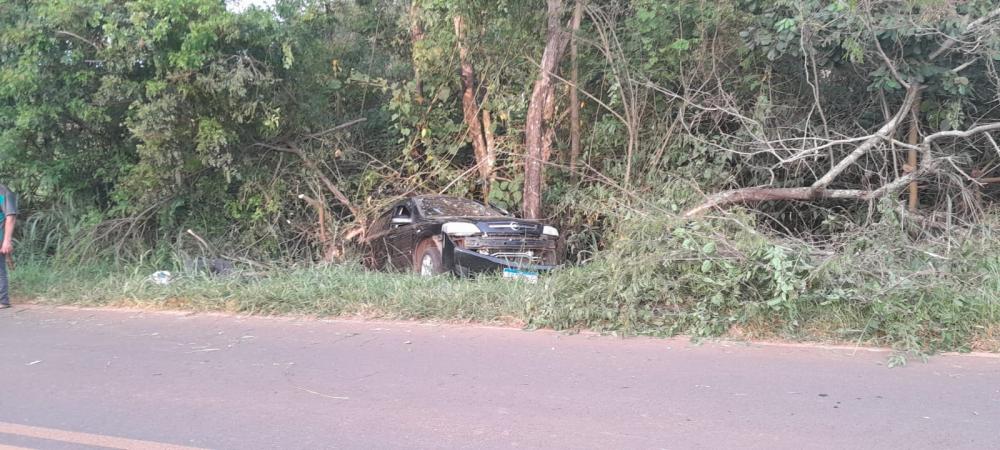 Acidente deixa casal e bebê em estado grave