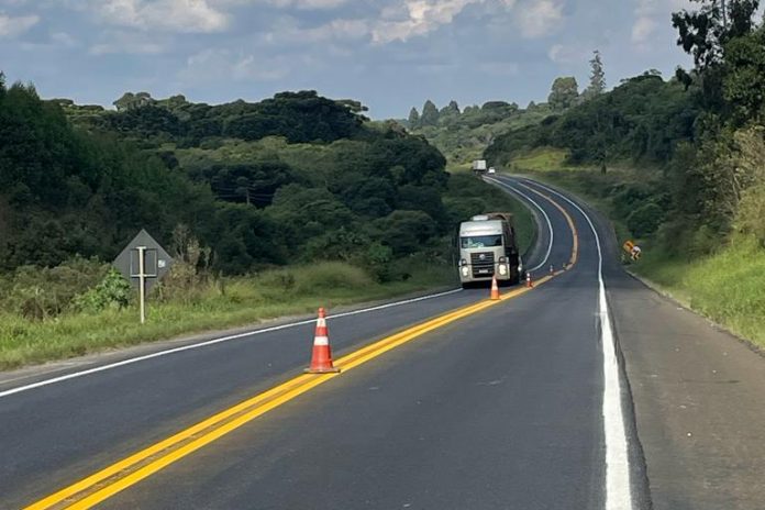 Governo do Estado realiza obras na PR-151 entre Jaguariaíva e Piraí do Sul