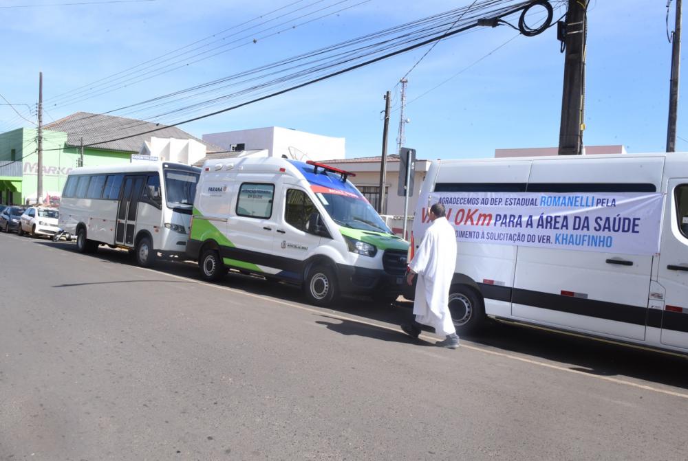 Prefeitura entrega mais dois veículos a Saúde de Wenceslau Braz