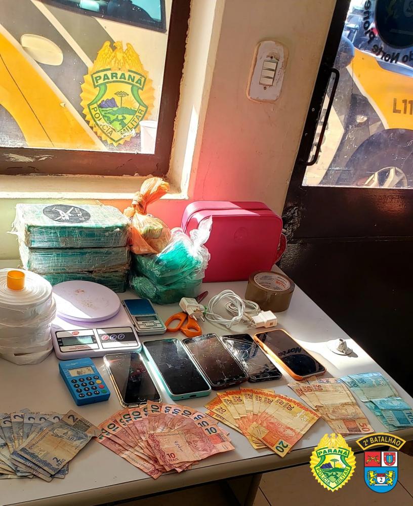 Operação policial apreende mais de R$ 200 mil em crack no Norte Pioneiro