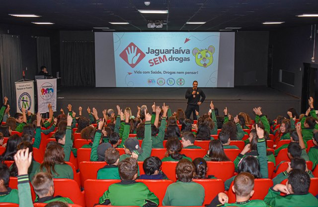 Jaguariaíva promove palestra sobre prevenção ao uso de drogas
