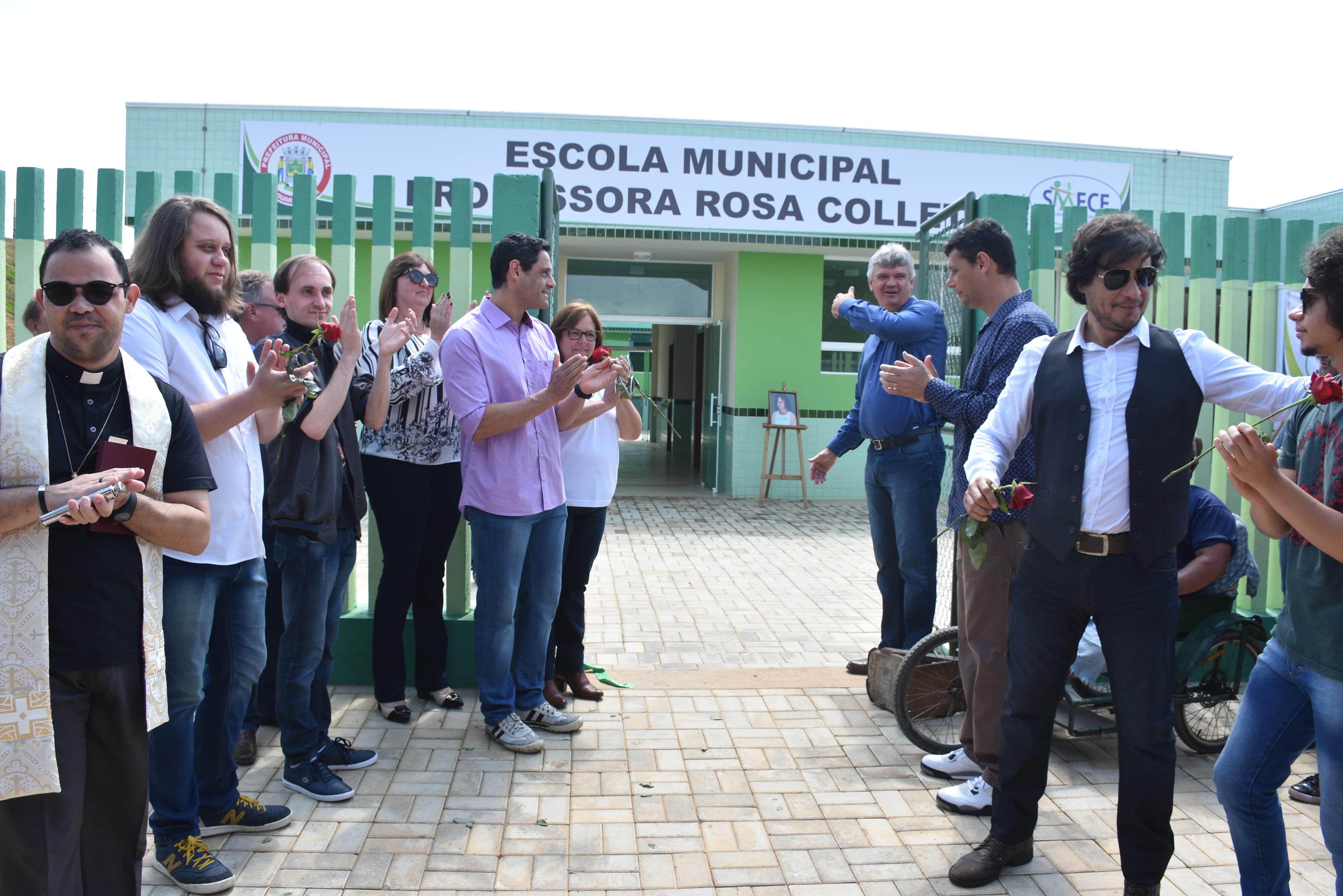 Jaguariaíva entrega obra de mega escola e pavimentação de ruas