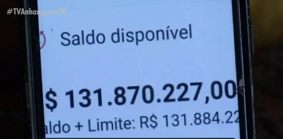 Motorista leva susto ao abrir conta bancária e achar saldo com mais de R$ 130 milhões
