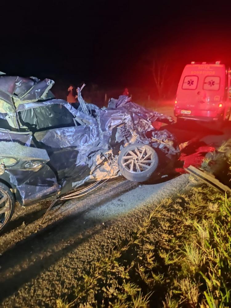 Acidente mata casal e criança em rodovia do Norte Pioneiro