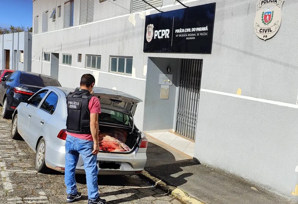 Suspeito de matar gado para furtar a carne é preso em Jaguariaíva