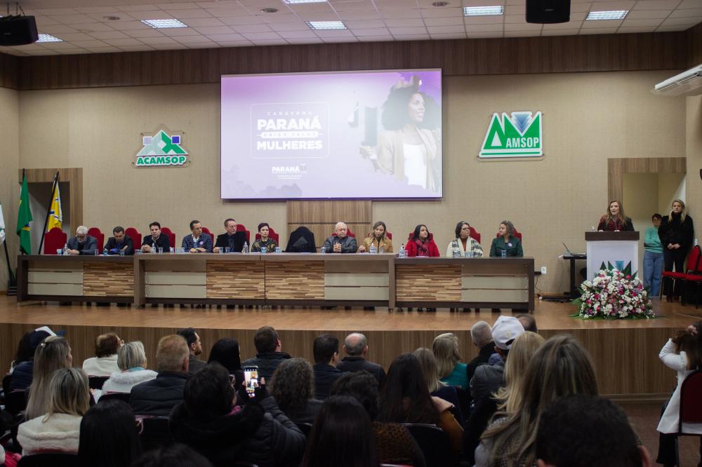 Caravana Paraná Unidos Pelas Mulheres convida mulheres para evento no Norte Pioneiro