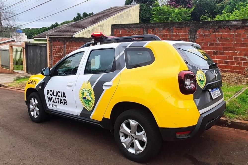 PM socorre casal de idosos que era agredido por filho adolescente