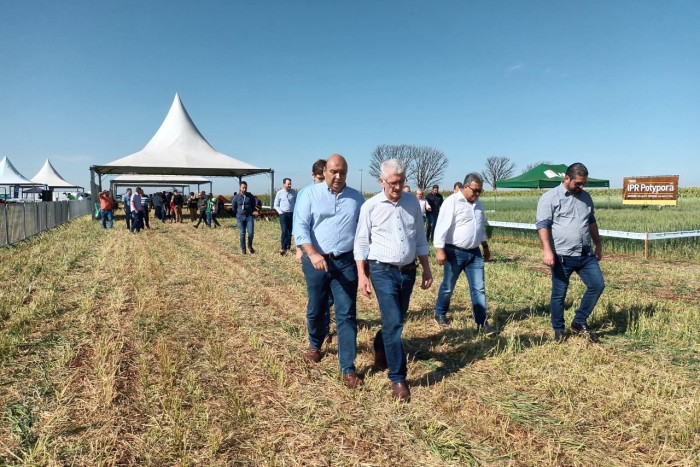 Na Expotécnica de Sabáudia, governo reforça compromisso com inovação no campo