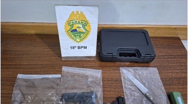 Homem se entrega a polícia após matar indivíduo que o ameaçou de morte