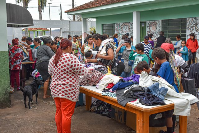 Varal Solidário atende 84 famílias no município de Jaguariaíva
