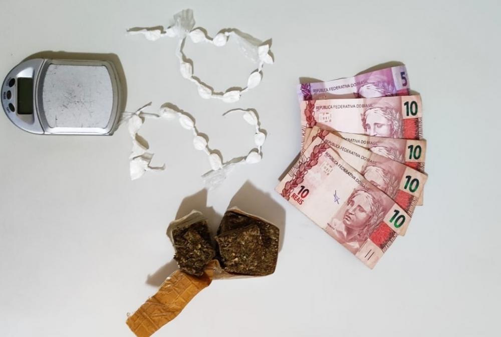 Três são presos com drogas em Santana do Itararé