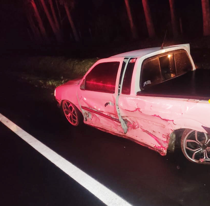 Acidente deixa jovem ferido na PR-092 em Wenceslau Braz