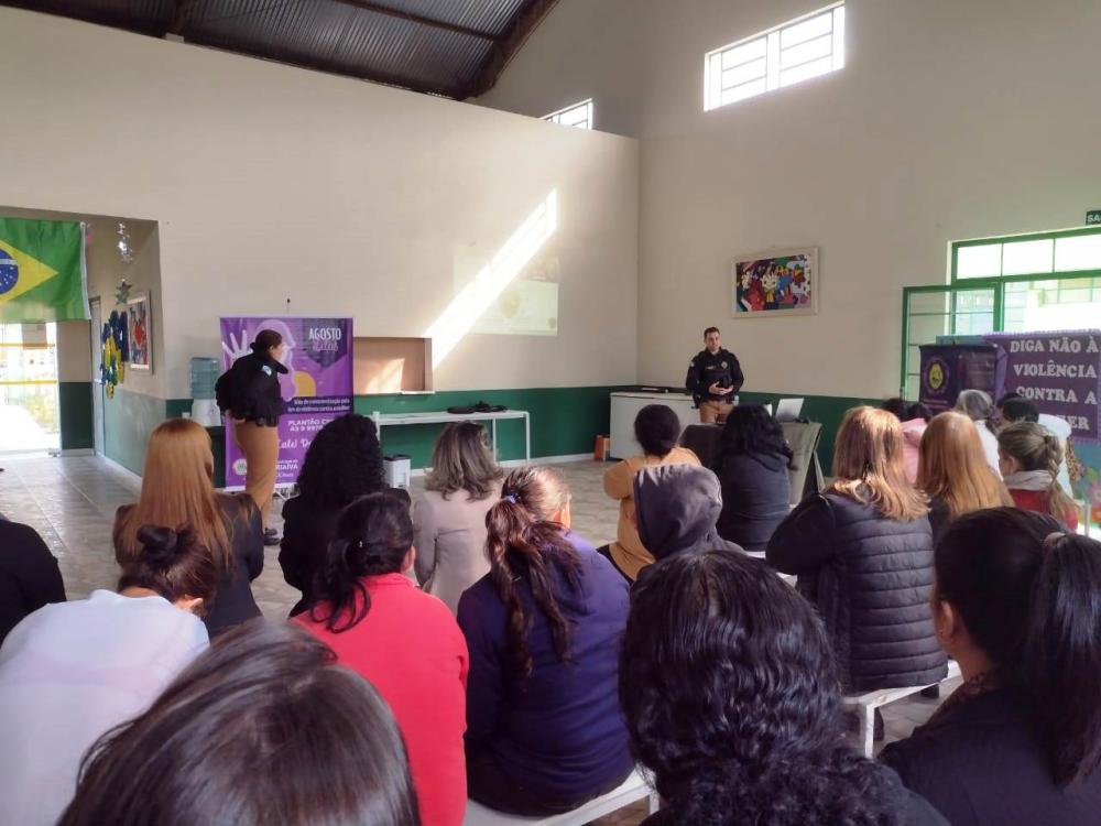 Jaguariaíva promove atividades de enfrentamento a violência contra a mulher