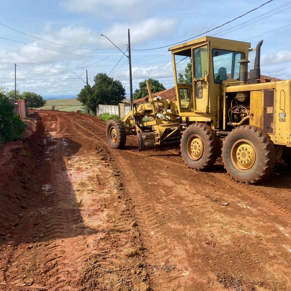 Prefeitura dá continuidade as obras de calçamento em ruas de Wenceslau Braz