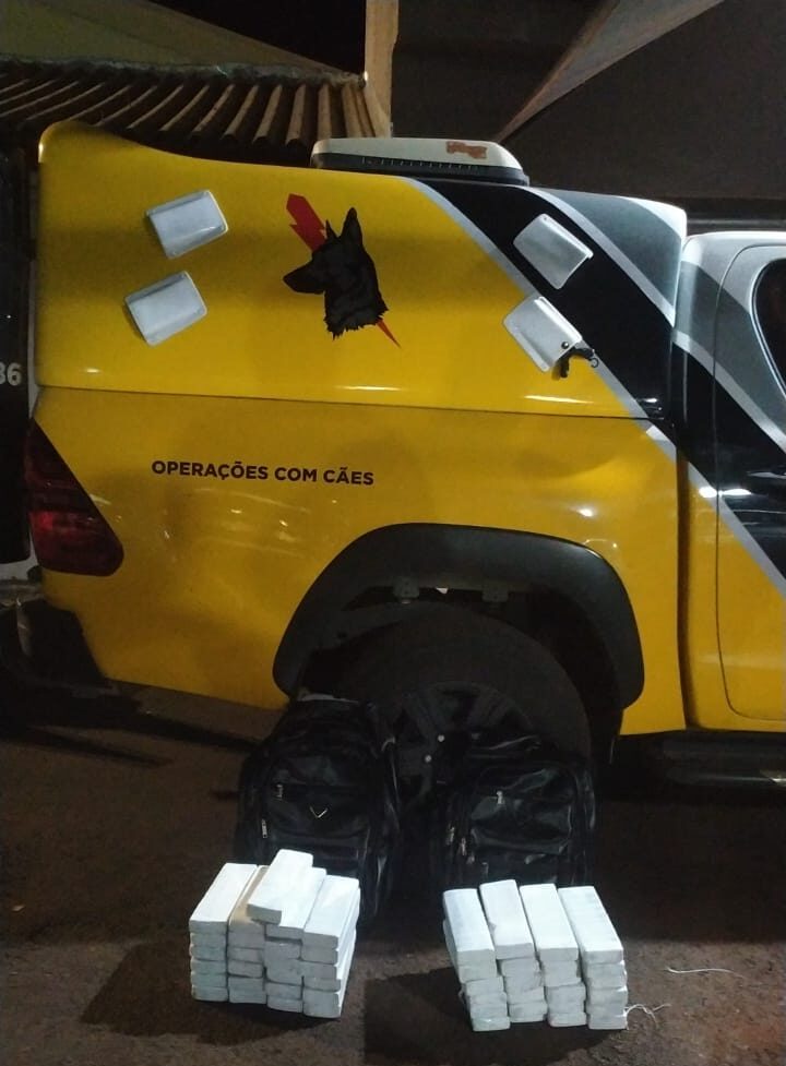 Casal é preso com mais de 30 kg de maconha no Norte Pioneiro