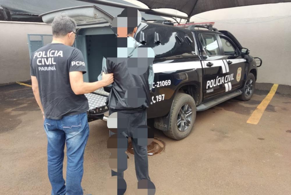 Polícia cumpre mandado e prende homem acusado de roubo em Siqueira Campos