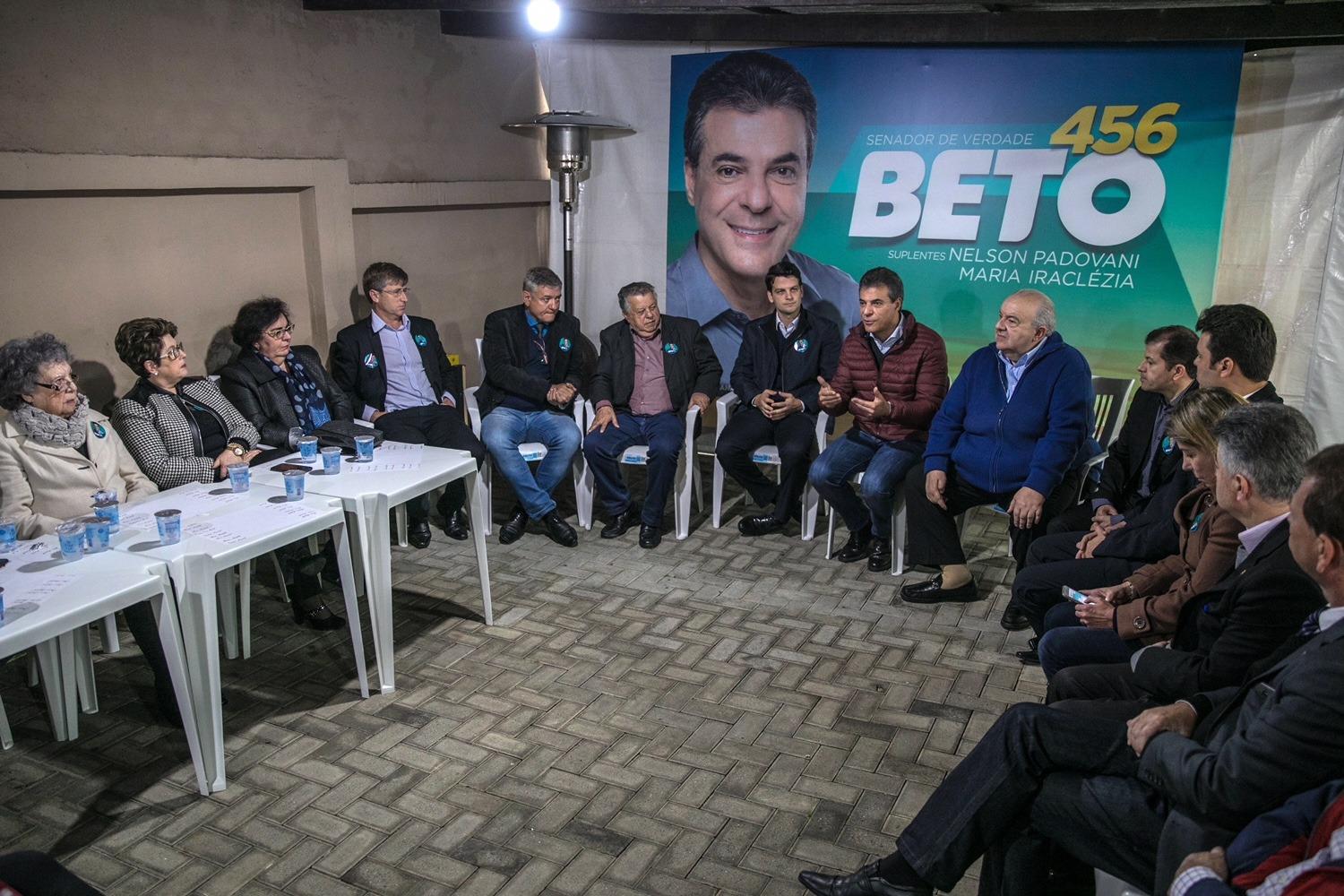 Richa tem reforço de peso na campanha