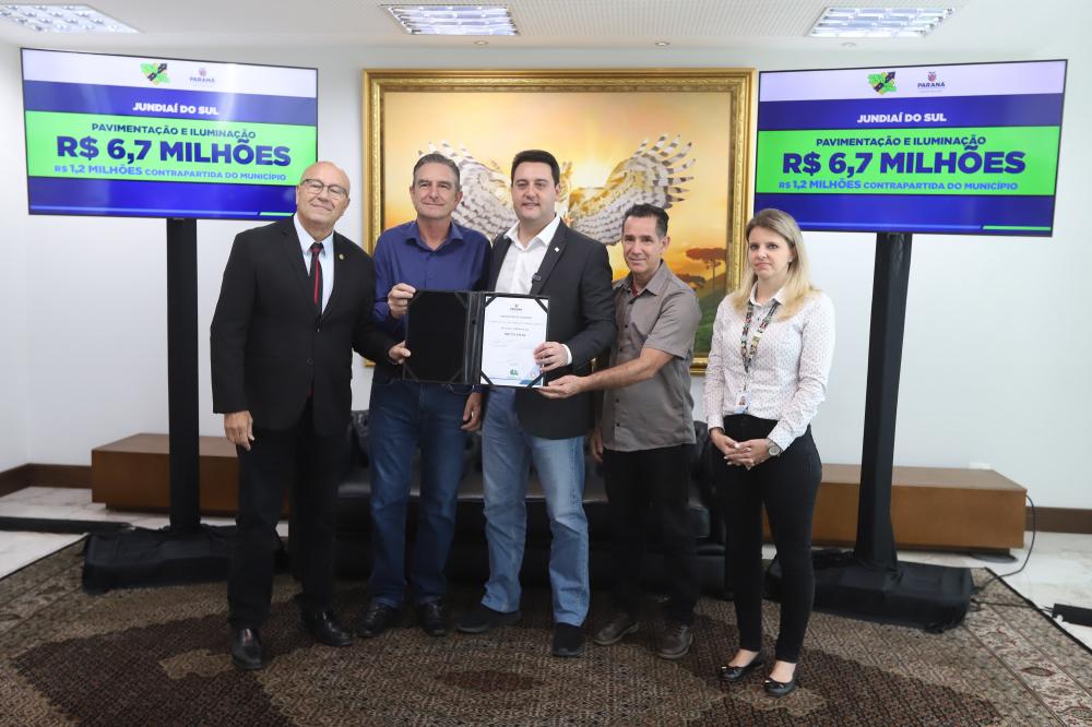 Governo libera recursos do “Asfalto Novo, Vida Nova” para Jundiaí do Sul