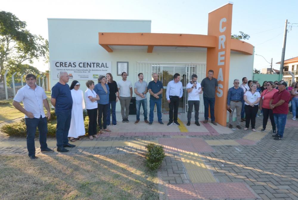 Prefeitura inaugura unidade do CREAS em Wenceslau Braz