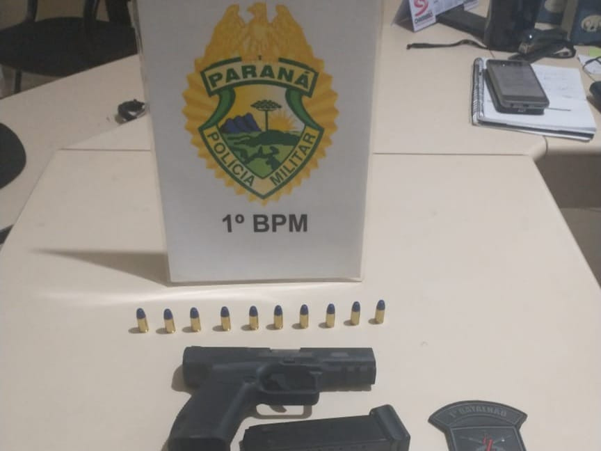 Assalto em Jaguariaíva termina com suspeito baleado e seis presos