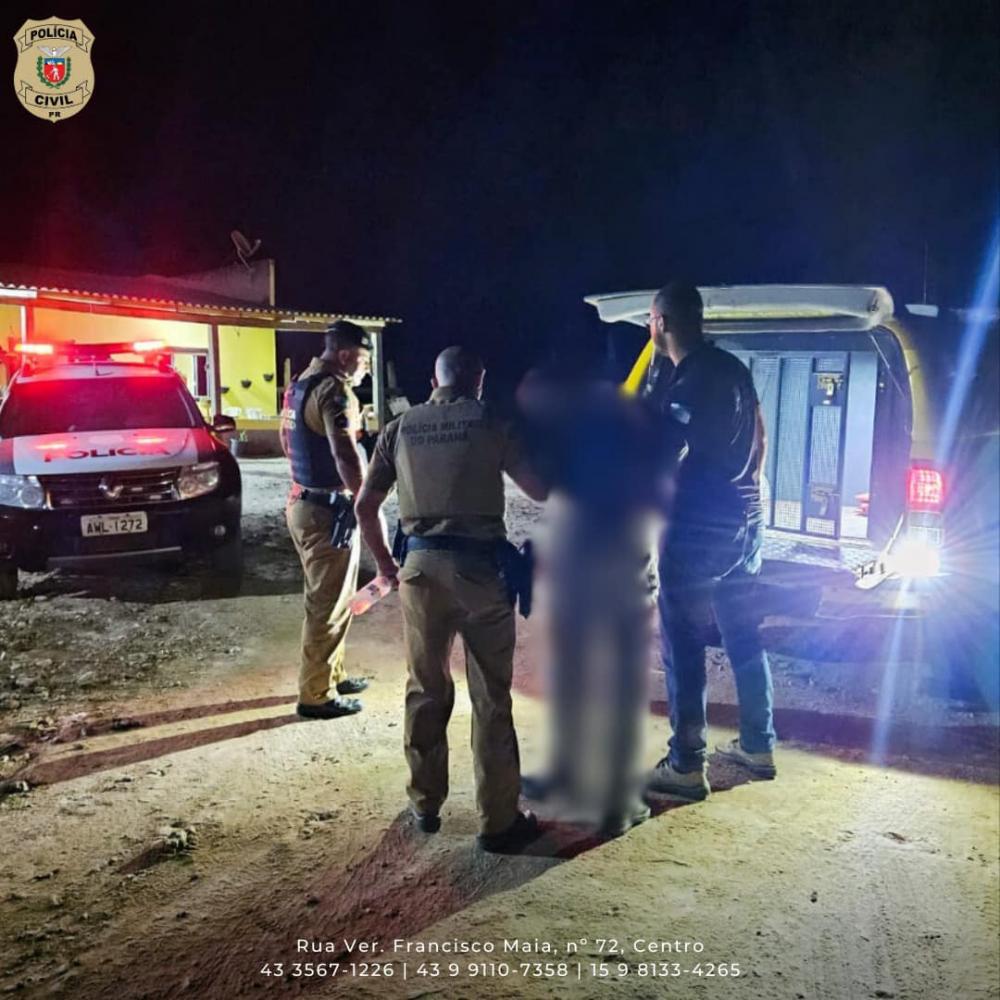 Homem é preso suspeito de matar vítima a facadas em Sengés