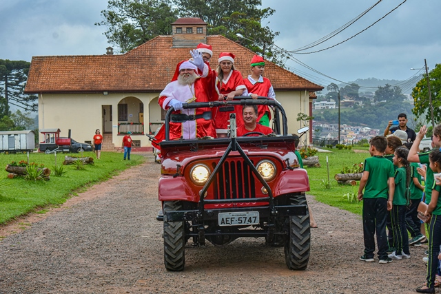 Papai Noel começa visitas aos bairros de Jaguariaíva na semana que vem