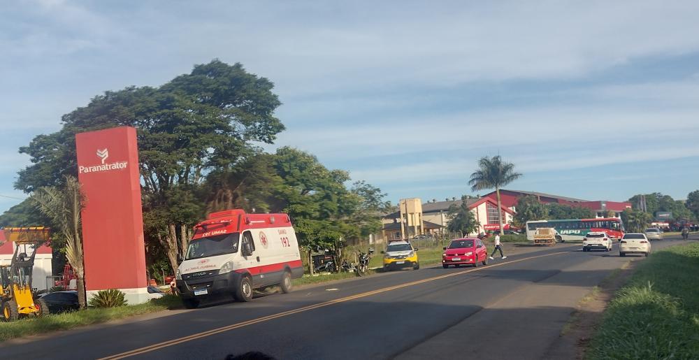 Criança de cinco anos é atropelada na PR-092 em Arapoti