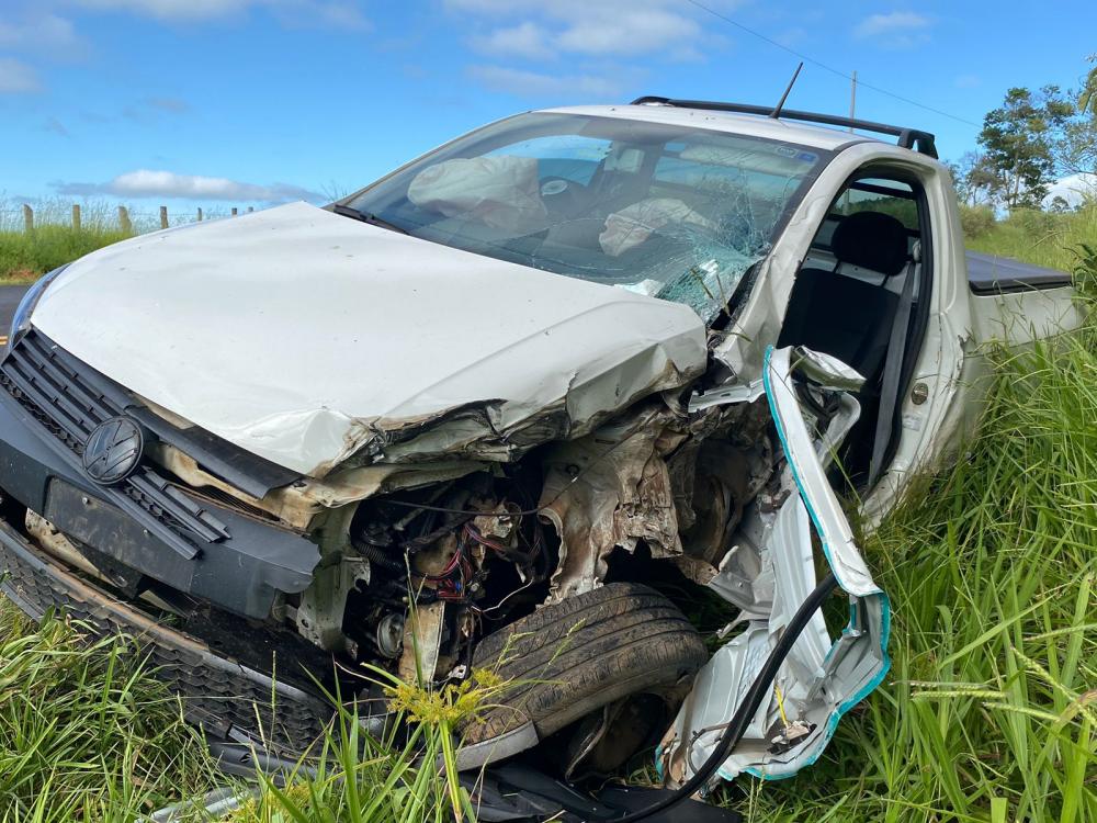 Acidente deixa dois feridos entre Wenceslau Braz e Santana do Itararé