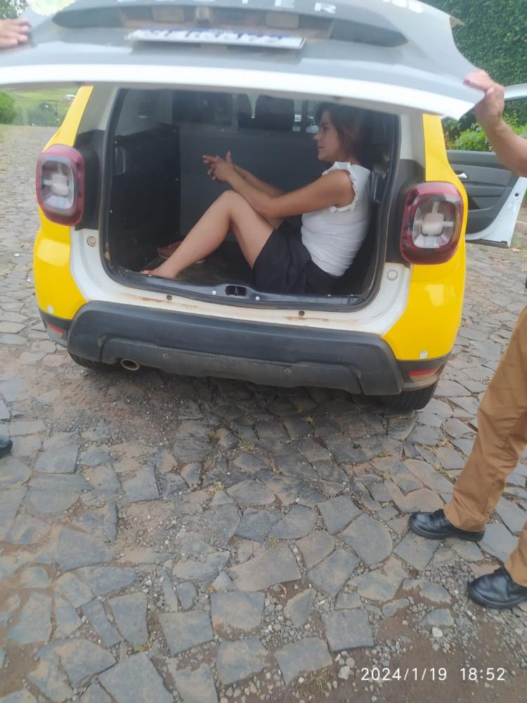 Polícia prende Claudiane Machado, suspeita da morte de Roque Bronqueti