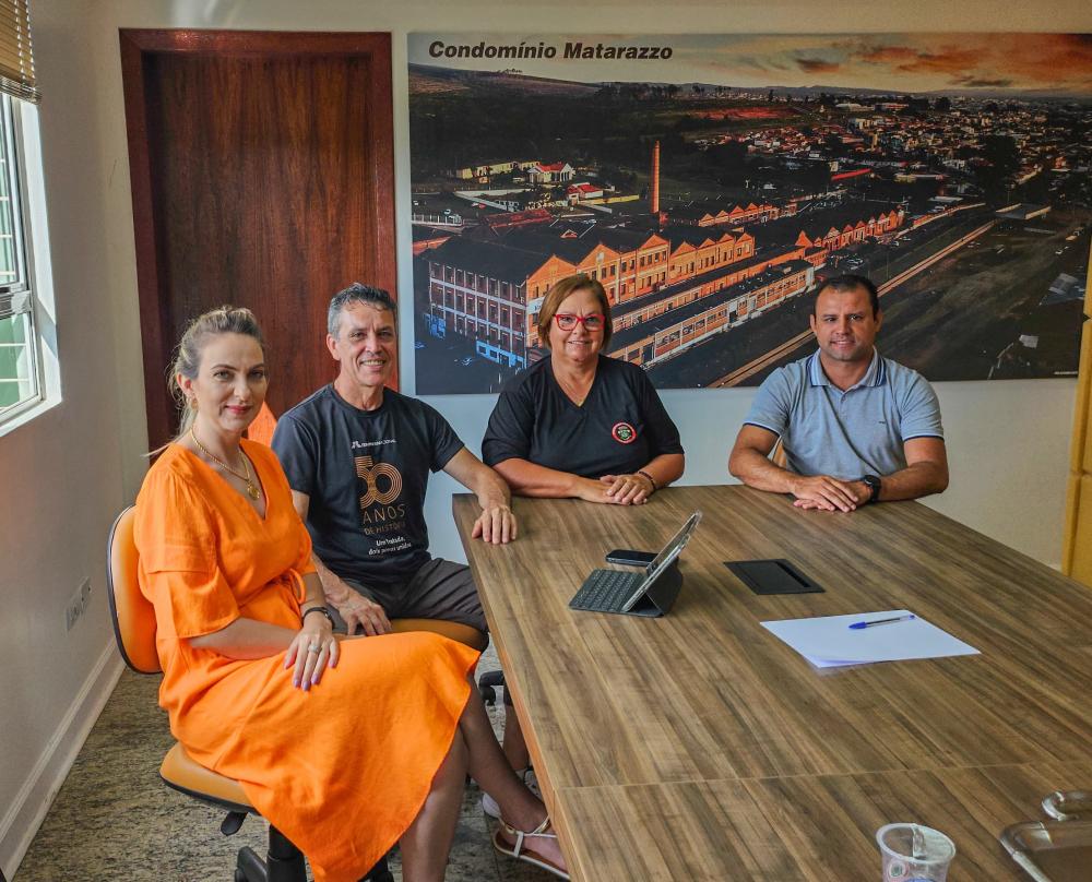 Alcione Lemos recebe diretor da Itaipu em Jaguariaíva