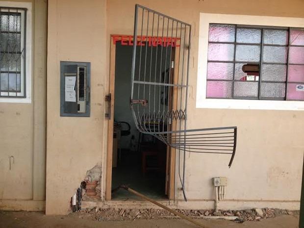 Escola é alvo de furto e prejuízo é alto