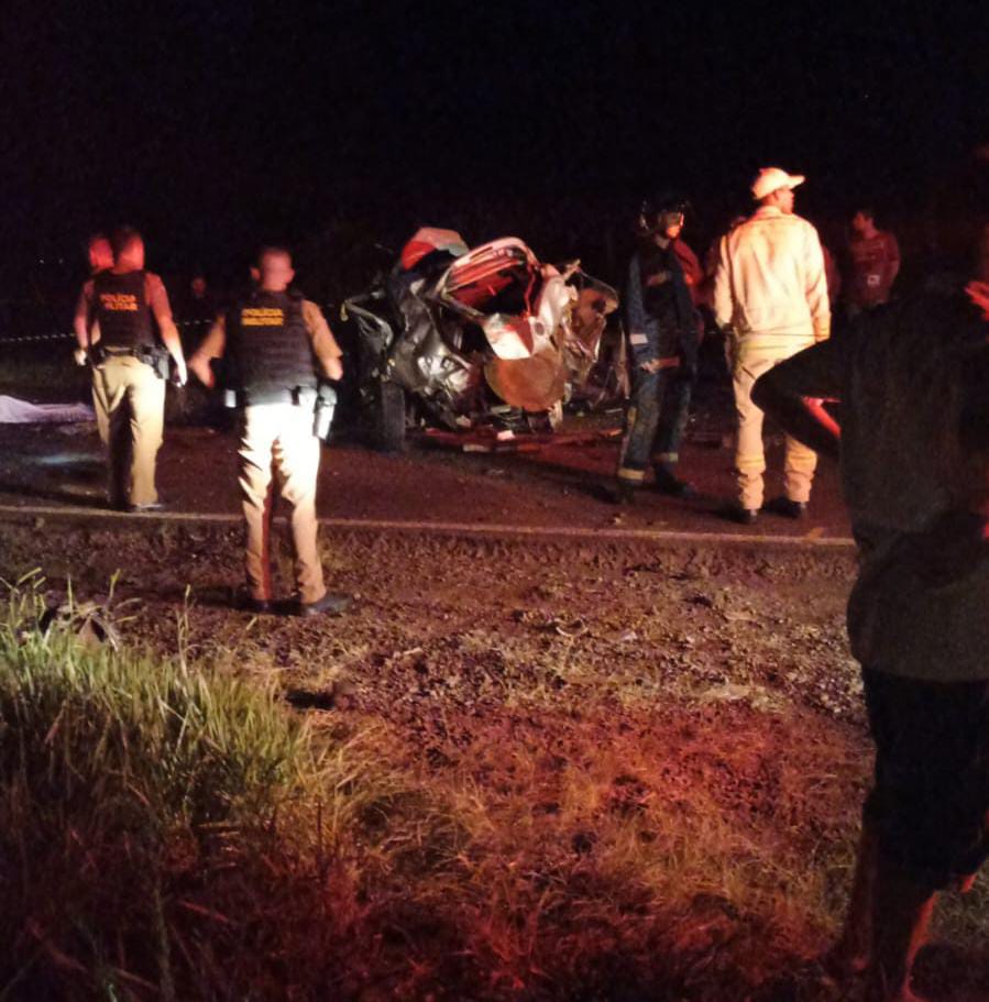 Acidente mata casal de idosos de Guapirama