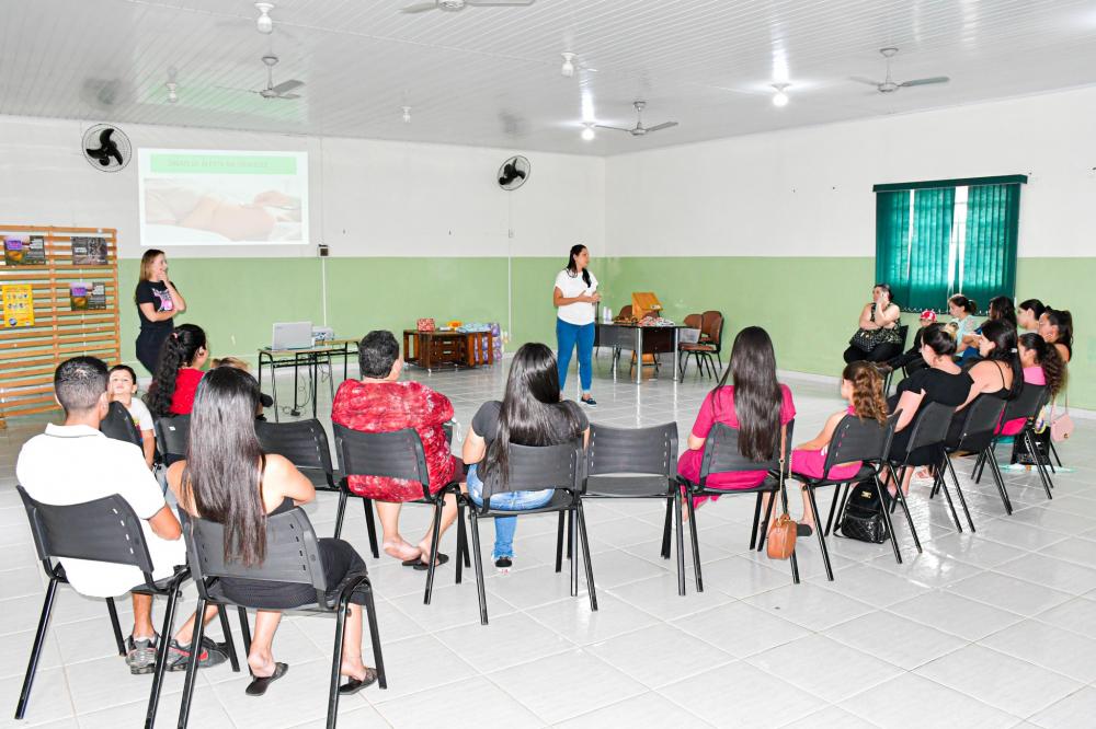 Jaguariaíva dá início aos encontros de gestantes