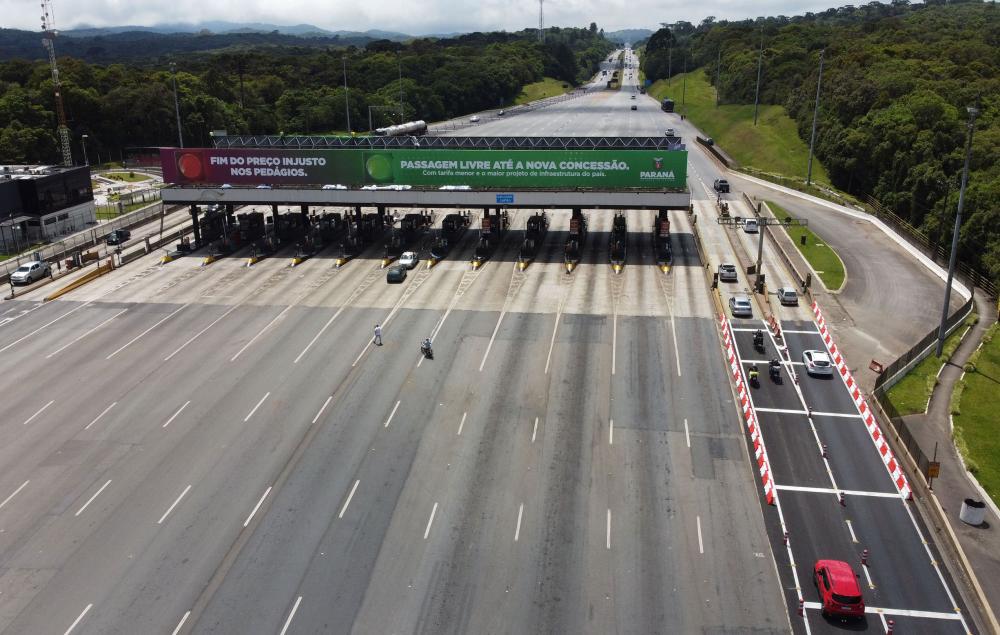 Concessionárias começam a operar rodovias do Paraná a partir de quarta-feira