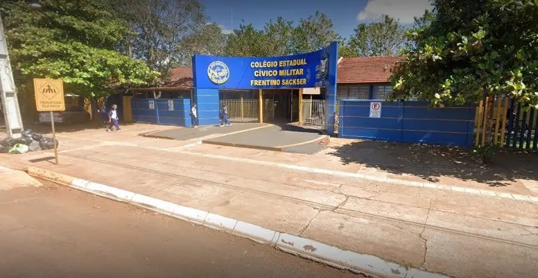 Aluno é esfaqueado por colega em Colégio Cívico Militar no Paraná