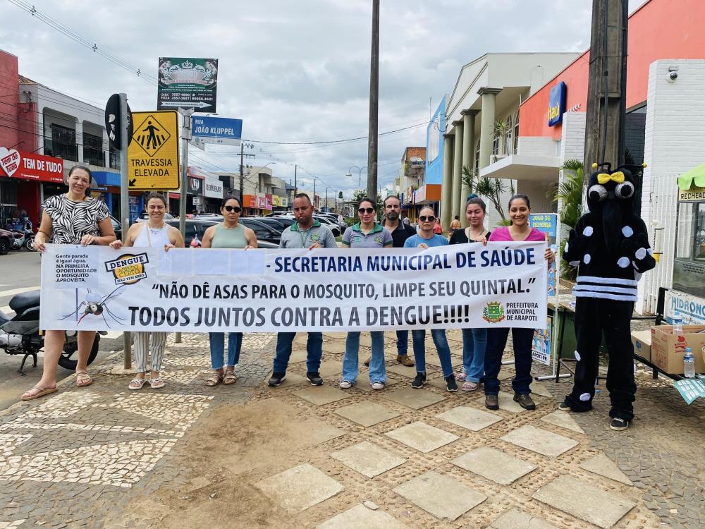 Arapoti entra em situação de emergência após aumento de casos de dengue
